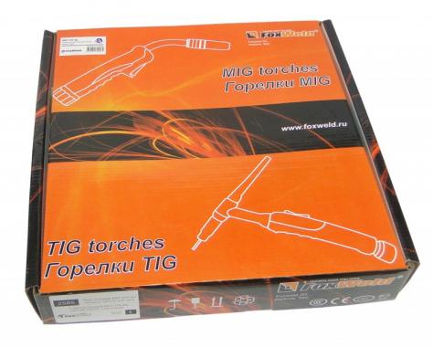 FoxWeld UnoTIG-17 4м разъем М16, с кнопкой